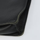 BURBERRY Business Bag Leather Black Auth 160724-12