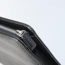 BURBERRY Business Bag Leather Black Auth 160724-14