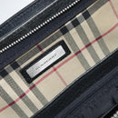 BURBERRY Business Bag Leather Black Auth 160724-15