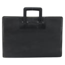 BURBERRY Business Bag Leather Black Auth 160724-3