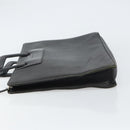 BURBERRY Business Bag Leather Black Auth 160724-5