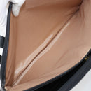 Burberrys Shoulder Bag Leather Black Gold Auth 160725-22