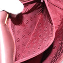 CARTIER Must Line Shoulder Bag Leather Bordeaux Gold Auth 160731-21