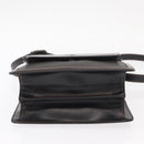 BALLY Shoulder Bag Leather Black Auth 160734-5