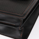 BALLY Shoulder Bag Leather Black Auth 160734-16