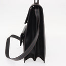 BALLY Shoulder Bag Leather Black Auth 160734-3