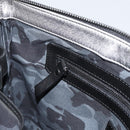 Jimmy Choo Studs Clutch Bag Leather Silver Auth 160738-19