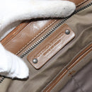 BOTTEGA VENETA INTRECCIATO Aktetas Leer Bruin Auth 160744-17