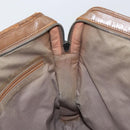 BOTTEGA VENETA INTRECCIATO Aktetas Leer Bruin Auth 160744-18