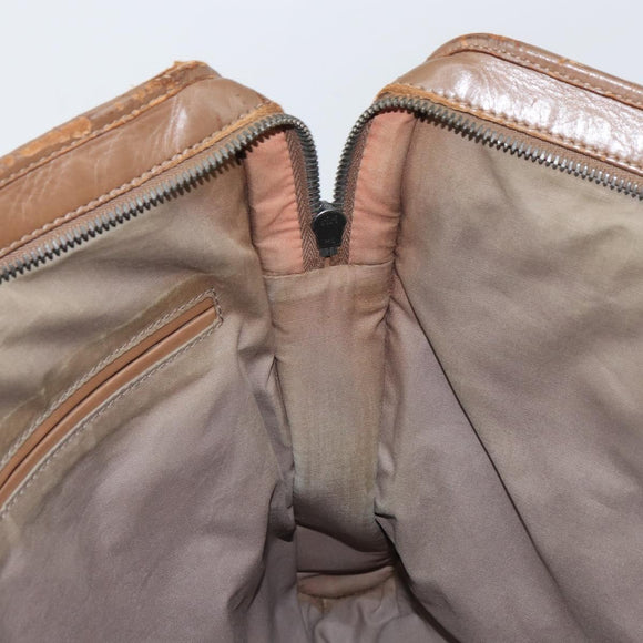 BOTTEGA VENETA INTRECCIATO Aktetas Leer Bruin Auth 160744