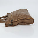 BOTTEGA VENETA INTRECCIATO Aktetas Leer Bruin Auth 160744-4