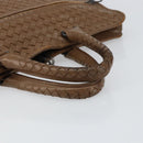 BOTTEGA VENETA INTRECCIATO Aktetas Leer Bruin Auth 160744-7