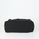 GUCCI Shoulder Bag Canvas Satin Leather 5 Set Black Auth 160747-6