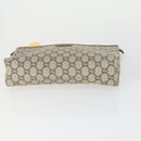 GUCCI GG Supreme GG Plus Web Sherry Line Bag PVC 4 Set Beige Green Auth 160748-13