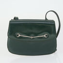 GUCCI GG Supreme GG Plus Web Sherry Line Bag PVC 4 Set Beige Green Auth 160748-21