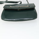 GUCCI GG Supreme GG Plus Web Sherry Line Bag PVC 4 Set Beige Green Auth 160748-25