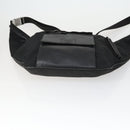 GUCCI Bamboo Shoulder Bag Leather Canvas 4 Set Black Auth 160749-12