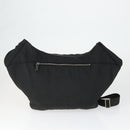 GUCCI Bamboo Shoulder Bag Leather Canvas 4 Set Black Auth 160749-9