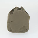 PRADA Bag Nylon 3 Set Black Khaki Auth 160751-10