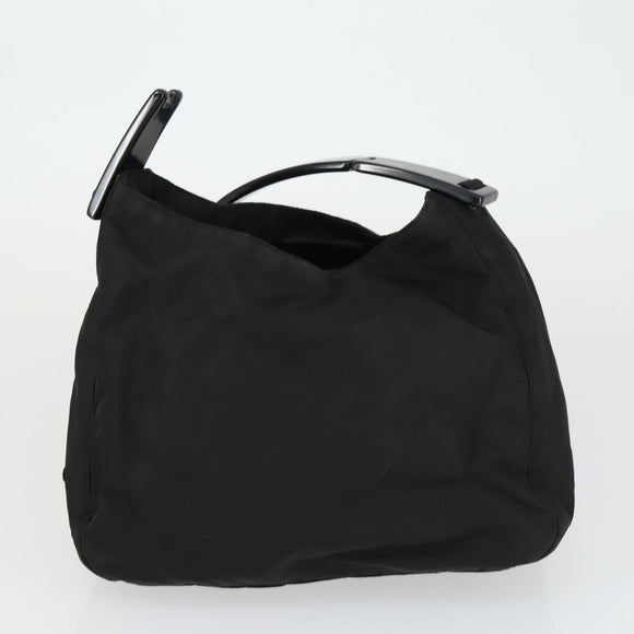 PRADA Bag Nylon 3 Set Black Khaki Auth 160751