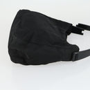 PRADA Bag Nylon 3 Set Black Khaki Auth 160751-17