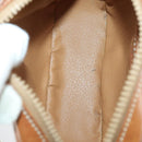 CELINE Macadam Canvas Shoulder Bag PVC 2 Set Brown Auth 160752-17