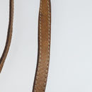 CELINE Macadam Canvas Shoulder Bag PVC 2 Set Brown Auth 160752-6