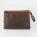CELINE Macadam Canvas Bag PVC 4 Set Brown Auth 160753-9