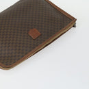 CELINE Macadam Canvas Bag PVC Suede 3 Set Brown Beige Auth 160754-12