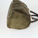 CELINE Macadam Canvas Bag PVC Suede 3 Set Brown Beige Auth 160754-4