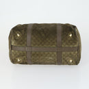 CELINE Macadam Canvas Bag PVC Suede 3 Set Brown Beige Auth 160754-7