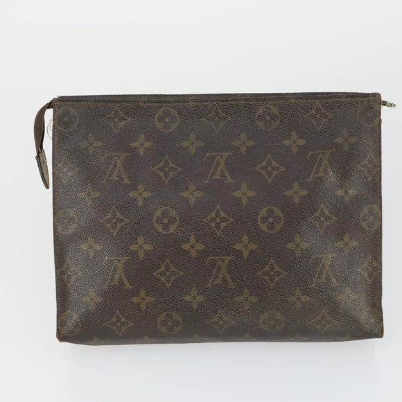 LOUIS VUITTON Monogram Clutch Bag 4 Set LV Auth 160755