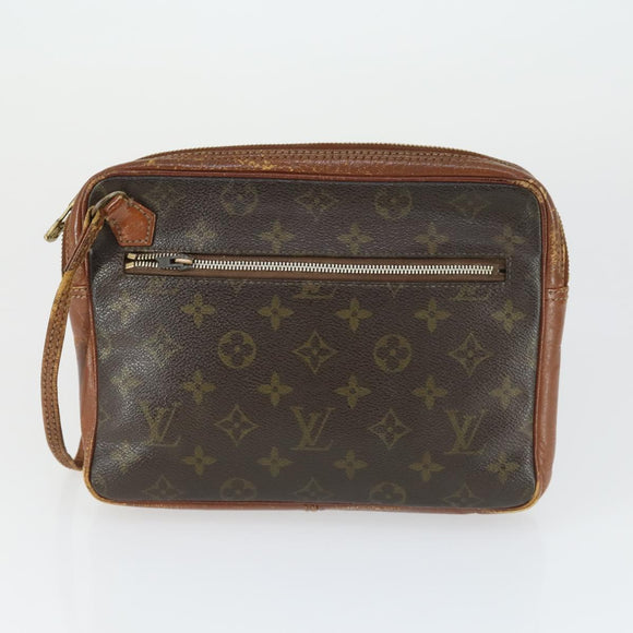 LOUIS VUITTON Monogram Clutch Bag 4 Set LV Auth 160755