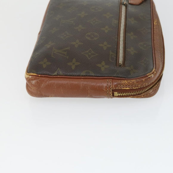 LOUIS VUITTON Monogram Clutch Bag 4 Set LV Auth 160755