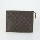 LOUIS VUITTON Monogram Clutch Bag 4 Set LV Auth 160755-2