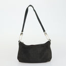 BVLGARI Givenchy Logo Mania Bag Canvas Leather 3 Set Black Brown Auth 160757-16