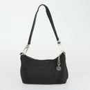 BVLGARI Givenchy Logo Mania Bag Canvas Leather 3 Set Black Brown Auth 160757-17