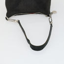 BVLGARI Givenchy Logo Mania Bag Canvas Leather 3 Set Black Brown Auth 160757-19