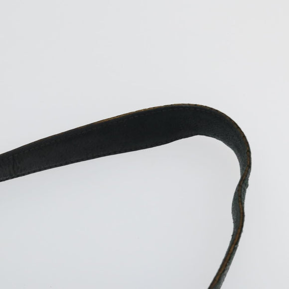 BVLGARI Givenchy Logo Mania Bag Canvas Leather 3 Set Black Brown Auth 160757