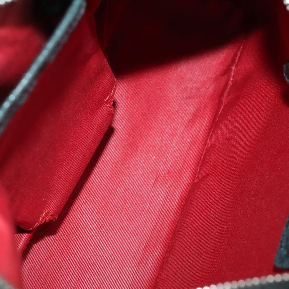 BVLGARI Givenchy Logo Mania Bag Canvas Leather 3 Set Black Brown Auth 160757