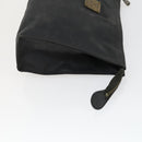 Salvatore Ferragamo MCM Logogram Vicetos Bag PVC Leather 3 Set Black Auth 160758-11