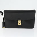 Salvatore Ferragamo MCM Logogram Vicetos Bag PVC Leather 3 Set Black Auth 160758-15