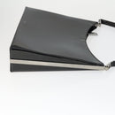 Salvatore Ferragamo MCM Logogram Vicetos Bag PVC Leather 3 Set Black Auth 160758-4