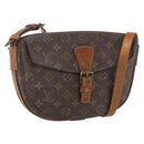 LOUIS VUITTON Monogram Jeune Fille GM Shoulder Bag M51225 LV Auth 160762-1