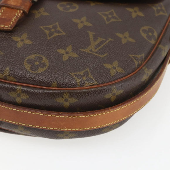 LOUIS VUITTON Monogram Jeune Fille GM Shoulder Bag M51225 LV Auth 160762