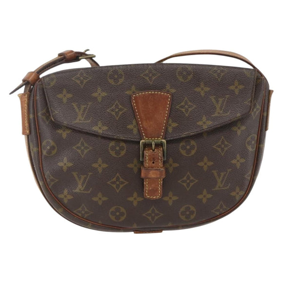 LOUIS VUITTON Monogram Jeune Fille GM Shoulder Bag M51225 LV Auth 160762