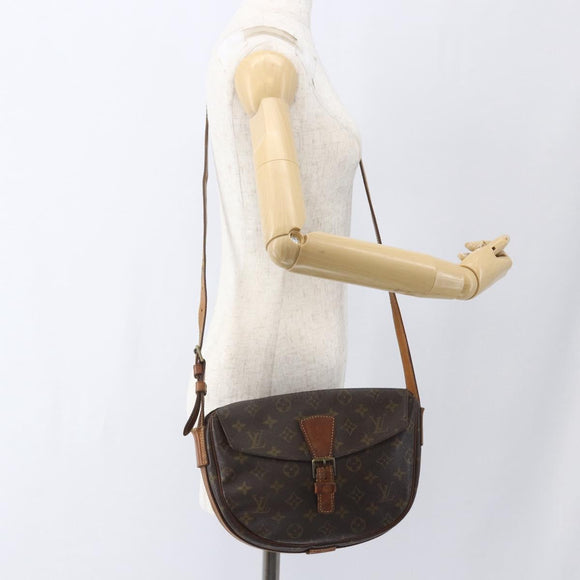 LOUIS VUITTON Monogram Jeune Fille GM Shoulder Bag M51225 LV Auth 160762