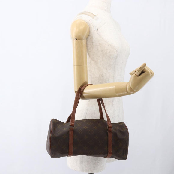 LOUIS VUITTON Monogram Papillon 30 Handtas M51385 LV Auth 160765