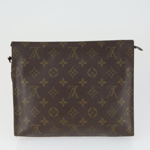 LOUIS VUITTON Monogram Poche Toilette 26 Pouch 2er Set LV Auth 160766