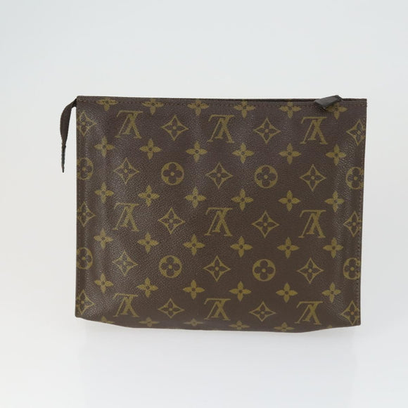 LOUIS VUITTON Monogram Poche Toilette 26 Pouch 2 Set LV Auth 160766